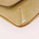 LOUIS VUITTON Monogram Vernis Thompson Street Bag Beige M91301 LV Auth 184873A-15