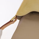 LOUIS VUITTON Monogram Vernis Thompson Street Bag Beige M91301 LV Auth 184873A-10