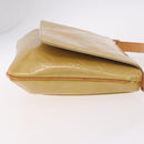 LOUIS VUITTON Monogram Vernis Thompson Street Bag Beige M91301 LV Auth 184873A-4