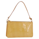 LOUIS VUITTON Monogram Vernis Lexington Pouch Beige M91010 LV Auth 184874-1