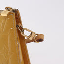 LOUIS VUITTON Monogram Vernis Lexington Pouch Beige M91010 LV Auth 184874-10