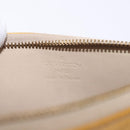 LOUIS VUITTON Monogram Vernis Lexington Pouch Beige M91010 LV Auth 184874-20