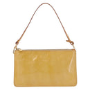 LOUIS VUITTON Monogram Vernis Lexington Pouch Beige M91010 LV Auth 184874-13
