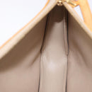LOUIS VUITTON Monogram Vernis Lexington Pouch Beige M91010 LV Auth 184874-21