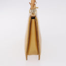 LOUIS VUITTON Monogram Vernis Lexington Pouch Beige M91010 LV Auth 184874-4