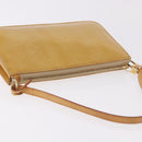 LOUIS VUITTON Monogram Vernis Lexington Pouch Beige M91010 LV Auth 184874-8