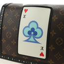 LOUIS VUITTON Monogram Game On Dauphine MM Shoulder Bag M57448 LV Auth 184875SM-20
