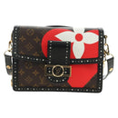 LOUIS VUITTON Monogram Game On Dauphine MM Shoulder Bag M57448 LV Auth 184875SM-13
