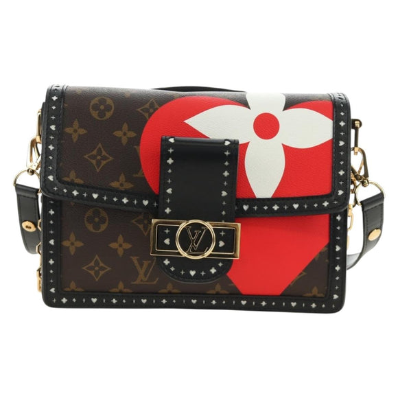 LOUIS VUITTON Monogram Game On Dauphine MM Shoulder Bag M57448 LV Auth 184875SM