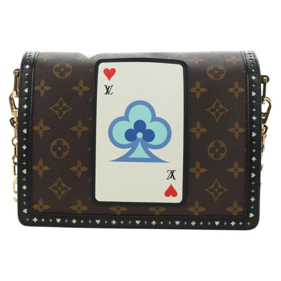 LOUIS VUITTON Monogram Game On Dauphine MM Shoulder Bag M57448 LV Auth 184875SM