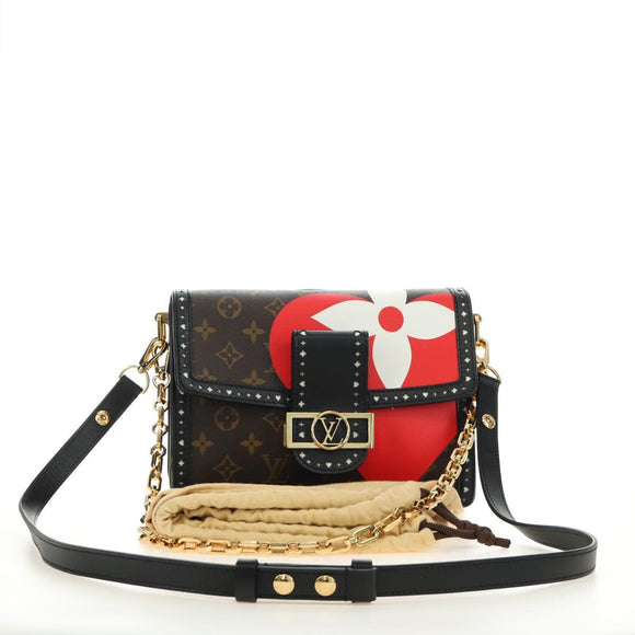 LOUIS VUITTON Monogram Game On Dauphine MM Shoulder Bag M57448 LV Auth 184875SM