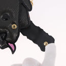 LOUIS VUITTON Catgram Dog Card Holder Card Case Gray M63897 LV Auth 184876SAM-14