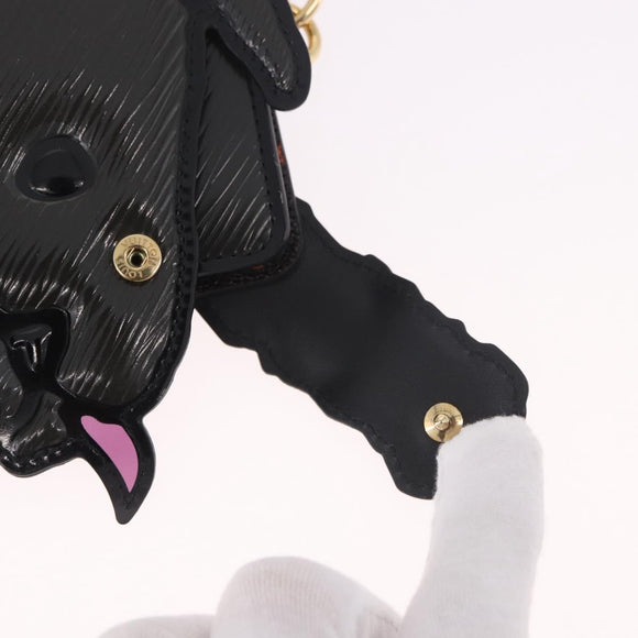 LOUIS VUITTON Catgram Dog Card Holder Card Case Gray M63897 LV Auth 184876SAM