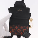 LOUIS VUITTON Catgram Dog Card Holder Card Case Gray M63897 LV Auth 184876SAM-16