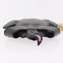 LOUIS VUITTON Catgram Dog Card Holder Card Case Gray M63897 LV Auth 184876SAM-8