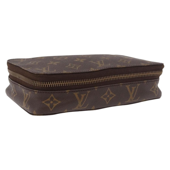 LOUIS VUITTON Monogram Posh Monte Carlo Jewelry Box M47350 LV Auth 184878