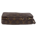 LOUIS VUITTON Monogram Posh Monte Carlo Jewelry Box M47350 LV Auth 184878-2