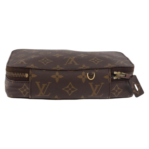 LOUIS VUITTON Monogram Posh Monte Carlo Jewelry Box M47350 LV Auth 184878