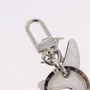 LOUIS VUITTON Porte Cles LV Shark Charm Leather Blue MP2978 LV Auth 184879M-7