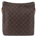 LOUIS VUITTON Monogram Looping GM Shoulder Bag M51145 LV Auth 184884-2