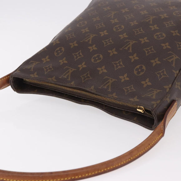 LOUIS VUITTON Monogram Looping GM Shoulder Bag M51145 LV Auth 184884