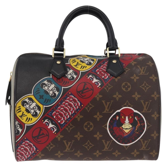 LOUIS VUITTON Monogram Kabuki Kansai Speedy 30 Hand Bag M43505 LV Auth 184886SM