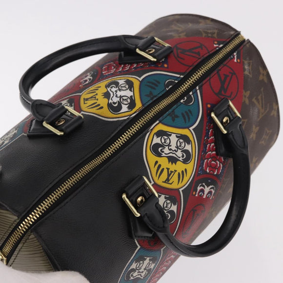 LOUIS VUITTON Monogram Kabuki Kansai Speedy 30 Hand Bag M43505 LV Auth 184886SM
