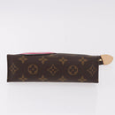 LOUIS VUITTON Monogram Reverse Trio Posh Toilette Clutch M11254 LV Auth 184887SM-23