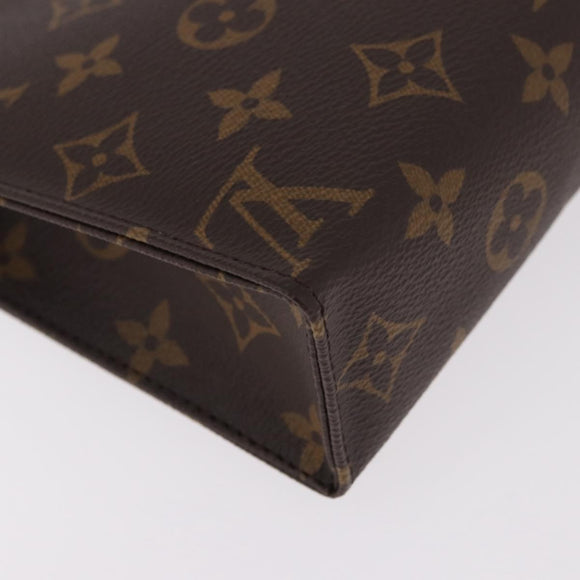 LOUIS VUITTON Monogram Reverse Trio Posh Toilette Clutch M11254 LV Auth 184887SM