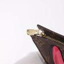 LOUIS VUITTON Monogram Reverse Trio Posh Toilette Clutch M11254 LV Auth 184887SM-28
