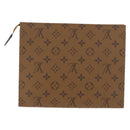 LOUIS VUITTON Monogram Reverse Trio Posh Toilette Clutch M11254 LV Auth 184887SM-3