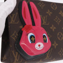 LOUIS VUITTON Monogram Reverse Trio Posh Toilette Clutch M11254 LV Auth 184887SM-30