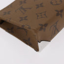 LOUIS VUITTON Monogram Reverse Trio Posh Toilette Clutch M11254 LV Auth 184887SM-42