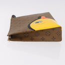 LOUIS VUITTON Monogram Reverse Trio Posh Toilette Clutch M11254 LV Auth 184887SM-5