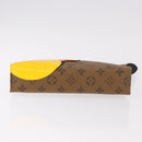 LOUIS VUITTON Monogram Reverse Trio Posh Toilette Clutch M11254 LV Auth 184887SM-7