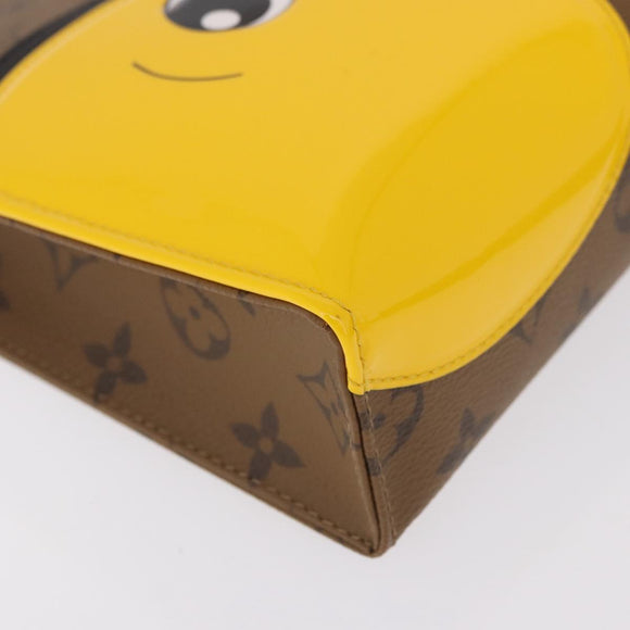 LOUIS VUITTON Monogram Reverse Trio Posh Toilette Clutch M11254 LV Auth 184887SM