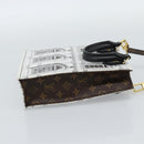 LOUIS VUITTON Monogram Fornasetti Petit Sac Plat Bag M80991 LV Auth 184888SM-4
