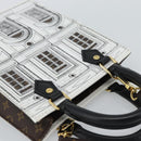 LOUIS VUITTON Monogram Fornasetti Petit Sac Plat Bag M80991 LV Auth 184888SM-6