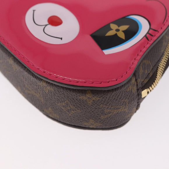LOUIS VUITTON Monogram Wallet On Chain Rabbit Bag Rose M11452 LV Auth 184890SM