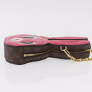LOUIS VUITTON Monogram Wallet On Chain Rabbit Bag Rose M11452 LV Auth 184890SM-3