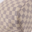 LOUIS VUITTON Damier Azur Neverfull MM Tote Bag N41605 LV Auth 184900-9