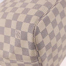 LOUIS VUITTON Damier Azur Neverfull MM Tote Bag N41605 LV Auth 184900-15