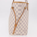 LOUIS VUITTON Damier Azur Neverfull MM Tote Bag N41605 LV Auth 184900-4