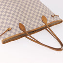 LOUIS VUITTON Damier Azur Neverfull MM Tote Bag N41605 LV Auth 184900-6