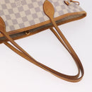 LOUIS VUITTON Damier Azur Neverfull MM Tote Bag N41605 LV Auth 184900-7