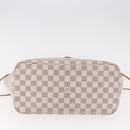 LOUIS VUITTON Damier Azur Neverfull MM Tote Bag N41605 LV Auth 184900-5