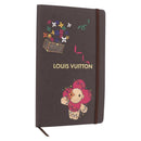 LOUIS VUITTON Monogram Vivienne Notebook MM Jane & Sticker GI1485 Auth 184901M-1