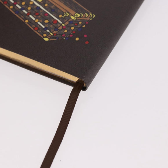 LOUIS VUITTON Monogram Vivienne Notebook MM Jane & Sticker GI1485 Auth 184901M