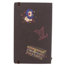LOUIS VUITTON Monogram Vivienne Notebook MM Jane & Sticker GI1485 Auth 184901M-2