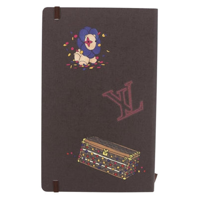 LOUIS VUITTON Monogram Vivienne Notebook MM Jane & Sticker GI1485 Auth 184901M - 0